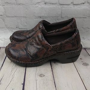 BOC born concept Peggy Clogs Brown Black 8